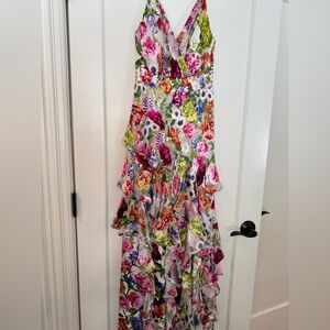 Alice + Olivia Floral Maxi Dress